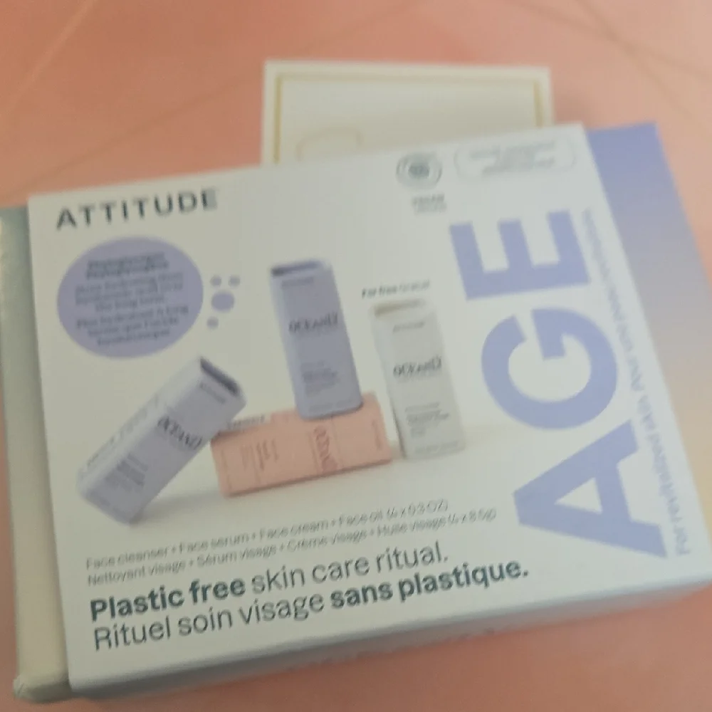 AGE Plastic-Free Skincare Kit in Pastel Lavender - Picture 1 of 1